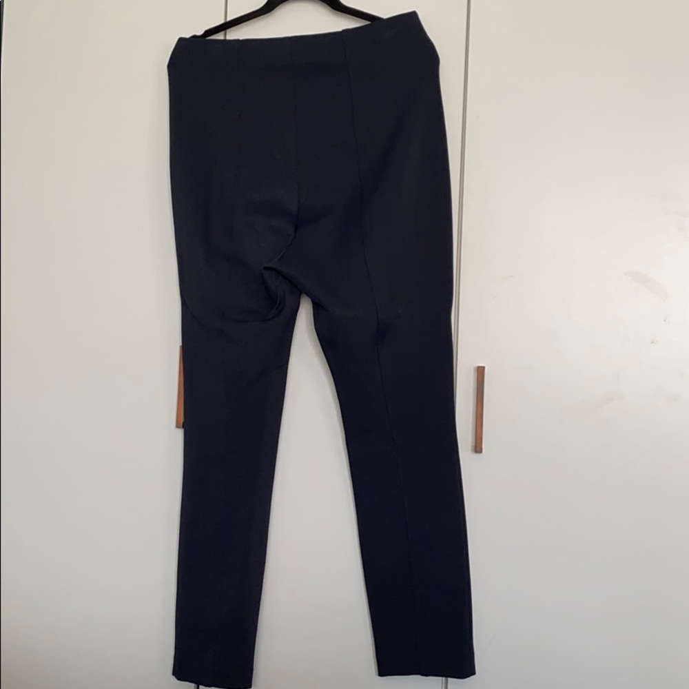 DVF ponte navy high waist skinny pants - Picture 7 of 8